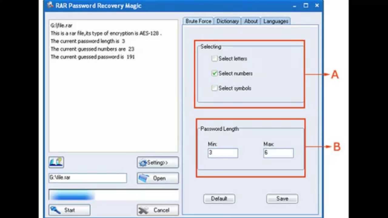 rar password recovery rapidlibrary download